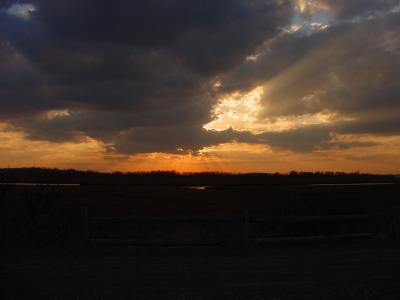 Sunset at Plum Island