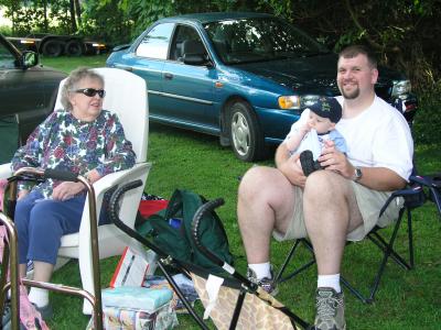 Nana, Steve, and Baby Ryan