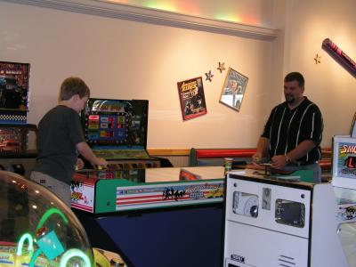Nick & Steve at Chuck E. Cheese