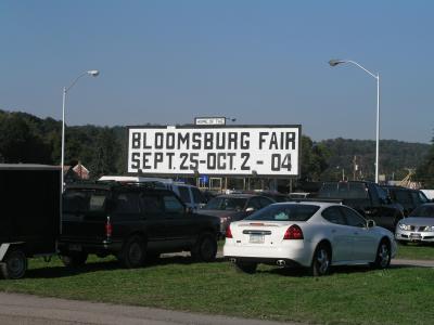 Bloomsburg Fair sign