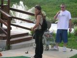 Yoko and Nick at Mini-Golf