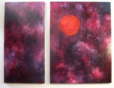 Possibility 8, 48 x 60, diptych  SOLD
