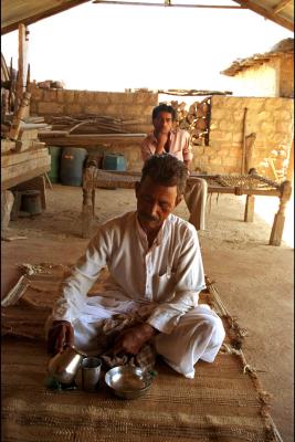 Bishnoi village near Jodhpur making opium tea.jpg