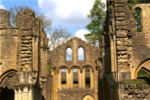 ruin of Orval abbey