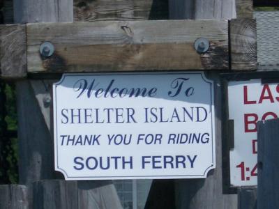 Arriving at Shelter Island (July 3, 2004