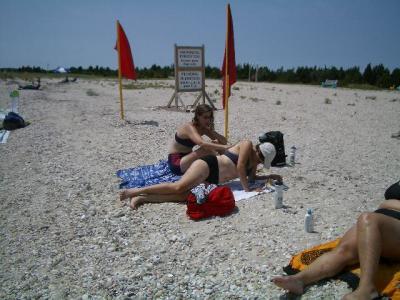Orient Point Beach  (July 4, 2004)