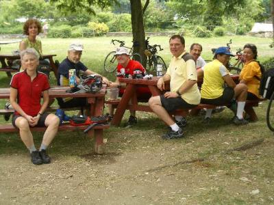 Some of TWC Riders, Hastings-on-Hudson Ride  Photo by Trudy