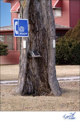 A Special Phone Booth in Plainfield, IL