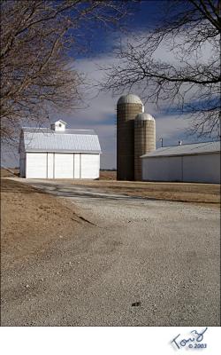 Barn and Silo in Plainfield, IL