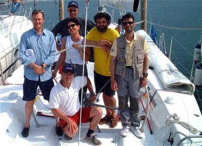 VOC 2003 Sergio, Roberta, Carlo (dietro), Franco, Fausto. Mauro seduto.