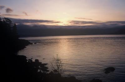 Sunset, Doe Bay Island