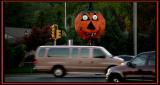 The Great Pumpkin Watchng Traffic
