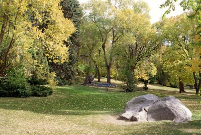 il parco rosso -- no it's not, it's Ross Park, Pocatello, Idaho, home of Pocatello Zoo