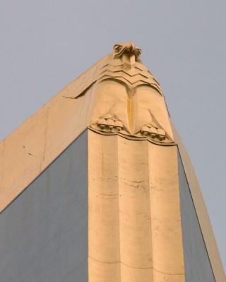 Art Deco Eagle on Tower Building