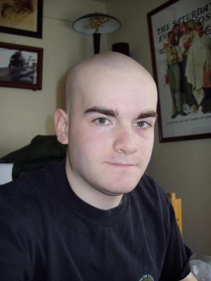 ...and take the tonsure.  ACK!