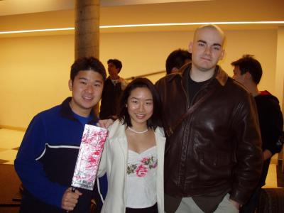 Kyle (Butcher Jin), Gloria, Me (Monk Xuan Zang)