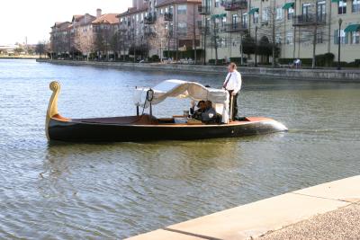 Gondolas on Lake Carolyn - The Cabochon in Irving, TX