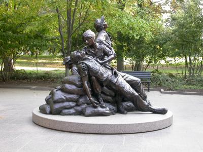 Finally a memorial for the many women that served to care for the injured.