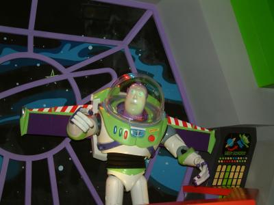 First stop, Buzz Lightyear's Space Ranger Span