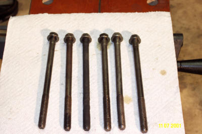 Fouled Head Bolts