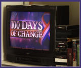 The 100th Day reported on TV poorly because our government has strictly controlled what the media has access to.