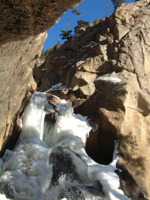 Boulder Falls.  Chilled.