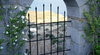 View from a nunnery on Crete