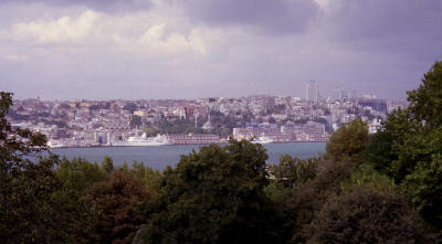 The harbor at Istanbul