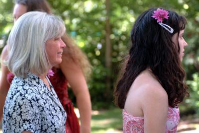 Pat Wright and Tessa Simon