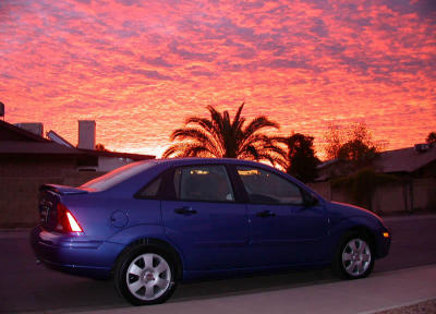 Meg's new Ford Focus