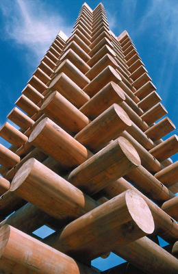 Wood Totem - Korean Pavilion - Expo 67 - Montreal - 1967