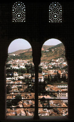 Granada from the Hall of Ambassadors