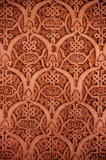 Plaster designs in a wall of the Alhambra