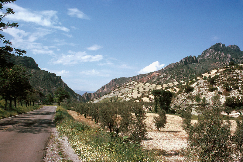 Between Granada and Toledo Spain