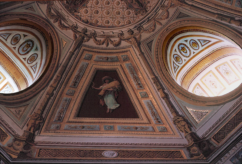 Ceiling of the Princes Pavilion, near El Escorial, Spain
