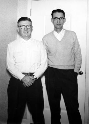 Robert Devine And Bill Smalley, 1956