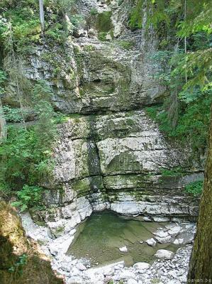 Weg Wasserfall