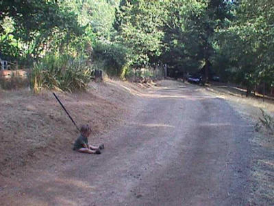 A child playing