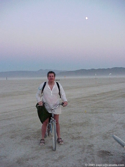 Peyton and the moon