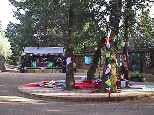 Center circle & stage