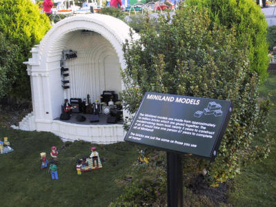 16 million Lego blocks and 3 years to assemble Miniland