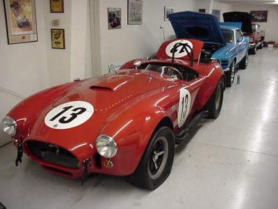 Red Ford Cobra #13, Dave Loebenberg collection