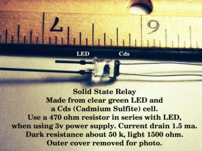 Solid state relay. (Low Power)