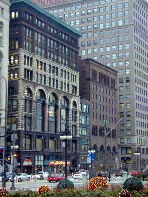 Michigan Avenue, Chicago skyline