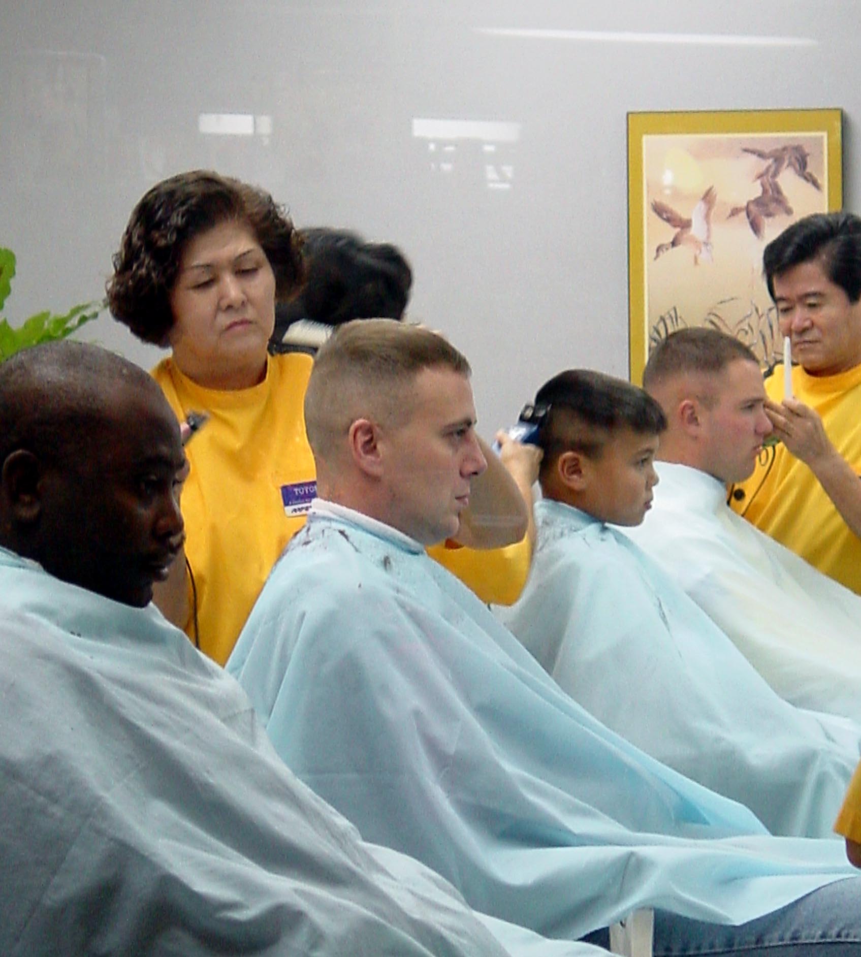Through the Barbers Window by Helen Betts