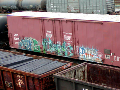 Train Graffiti