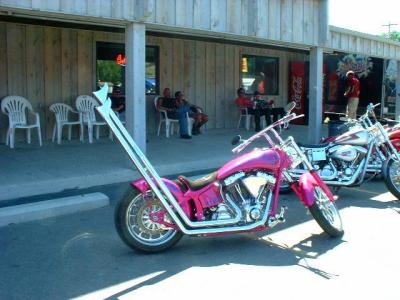 Pink Pipe Bike