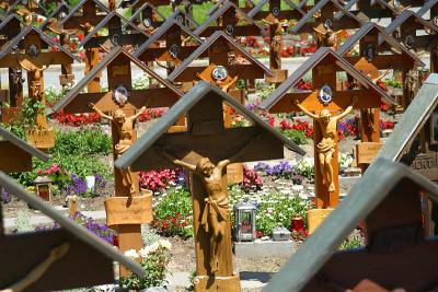 Friedhof im Wallis