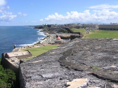 View from El Morro Fort