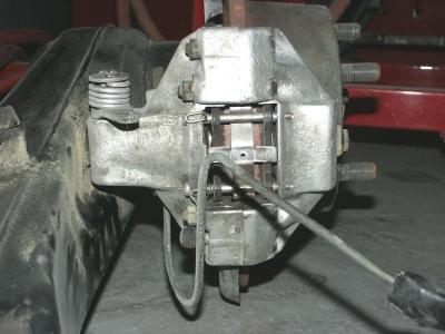 914-6 Rear Calipers - Refreshed & spaced w/Machined Spacers for Vented Rotors (Serrano)